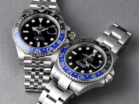 Rolex Batman vs gmt